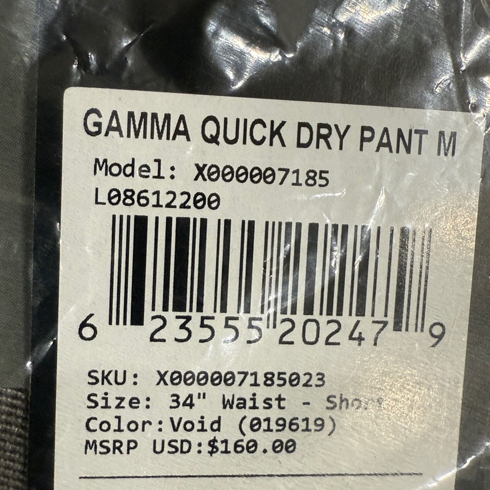Arc'teryx Gamma Quick Dry Pants in Gray - Picture 9 of 9